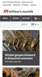 Mobile Screenshot of matthewsmuziek.nl